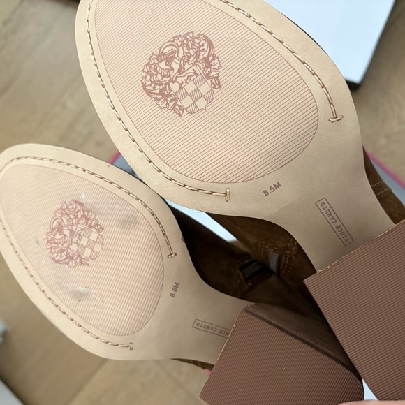 Vince Camuto Women's Leila Knee High Boot Brown - Picture 10 of 12